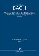 Wer nur den lieben Gott läßt walten, BWV 93 (Score)