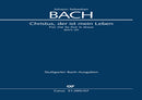 Christus, der ist mein Leben, BWV 95 (Study score)