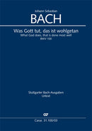 Was Gott tut, das ist wohlgetan, BWV 100（ヴォーカル・スコア）