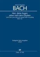 Herr, deine Augen sehen nach dem Glauben, BWV 102 (Score)