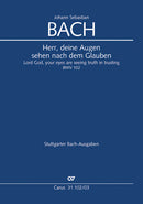 Herr, deine Augen sehen nach dem Glauben, BWV 102（ヴォーカル・スコア）