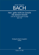 Herr, gehe nicht ins Gericht mit deinem Knecht, BWV 105 (Score)