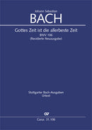 Gottes Zeit ist die allerbeste Zeit, BWV 106 (Score)