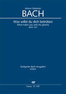 Was willst du dich betrüben, BWV 107 (Score)