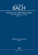 Christum wir sollen loben schon, BWV 121 (Score)