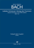 Liebster Immanuel, Herzog der Frommen, BWV 123 (Score)