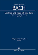Mit Fried und Freud fahr ich dahin, BWV 125（ヴォーカル・スコア）