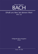 Erhalt uns, Herr, bei deinem Wort, BWV 126 (Score)