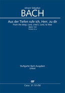 Aus der Tiefen rufe ich, Herr, zu dir, BWV 131 (A minor版） (Score)