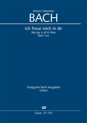 Ich freue mich in dir, BWV 133 [score]