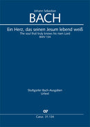 Ein Herz, das seinen Jesum lebend weiß, BWV 134 (Score)