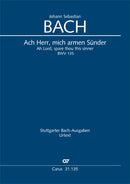 Ach Herr, mich armen Sünder, BWV 135 (Score)