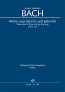 Nimm, was dein ist, und gehe hin, BWV 144 (Score)