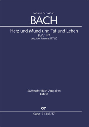 Herz und Mund und Tat und Leben, BWV 147 [study score]