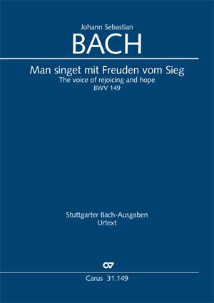 Man singet mit Freuden vom Sieg, BWV 149 [score]