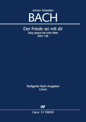 Der Friede sei mit dir, BWV 158 [German/English]
