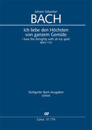 Ich liebe den Höchsten von ganzem Gemüte, BWV 174 (Score)
