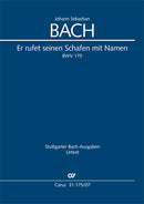 Er rufet seinen Schafen mit Namen, BWV 175 [study score]
