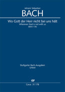 Wo Gott der Herr nicht bei uns hält, BWV 178 (Score)
