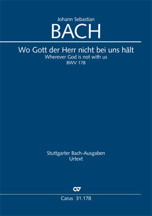 Wo Gott der Herr nicht bei uns hält, BWV 178 [score]