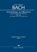 Himmelskönig, sei willkommen, BWV 182 (G major) (Score)