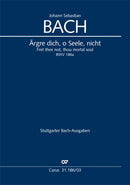 Ärgre dich, o Seele, nicht, BWV 186a（ヴォーカル・スコア）