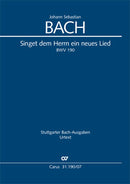 Singet dem Herrn ein neues Lied, BWV 190 [study score]