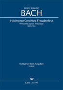 Höchsterwünschtes Freudenfest, BWV 194 (Score)