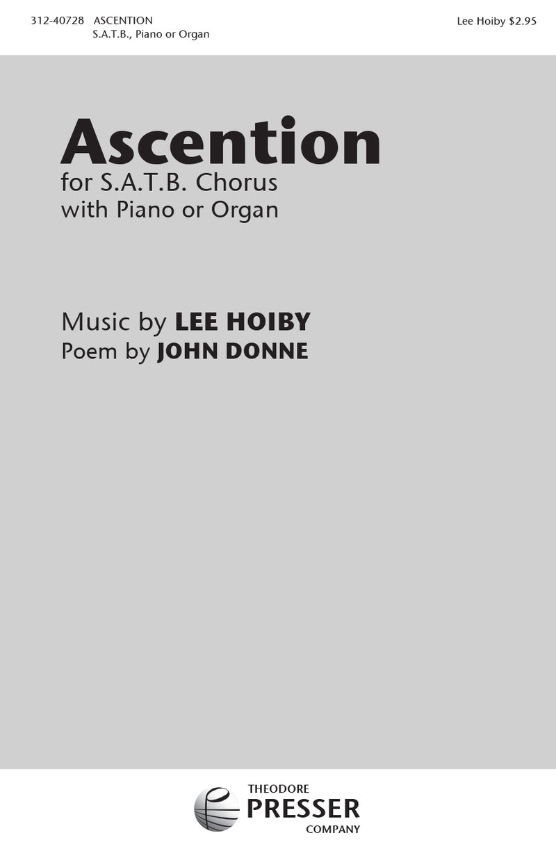 Ascention (Vocal Score)