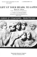 Lift Up Your Heads, Ye Gates (SAB and Keyboard)