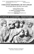 O Beloved Shepherds Be Not Afraid (SATB and Piano or Organ)