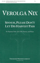 Sinnah, Please Don't Let Dis Harvest Pass