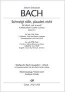 Schweigt stille, plaudert nicht (Kaffeekantate), BWV 211（ヴォーカル・スコア）