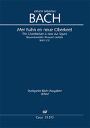 Mer hahn en neue Oberkeet. Cantate burlesque (Bauernkantate), BWV 212 (Score)