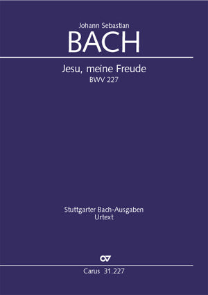Jesu, meine Freude, BWV 227 [score]