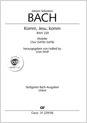 Komm, Jesu, komm, BWV 229 [only German]