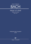 Messe in h-Moll = Mass in B minor, BWV 232 [study score]