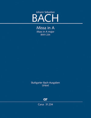 Missa in A, BWV 234 [score]