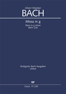 Missa in g, BWV 235 (Score)