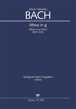 Missa in g, BWV 235 [score]