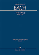 Missa in g, BWV 235 [study score]