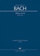 Missa in G, BWV 236 [study score]