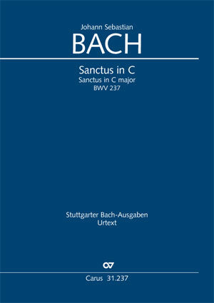 Sanctus in C, BWV 237 [score]