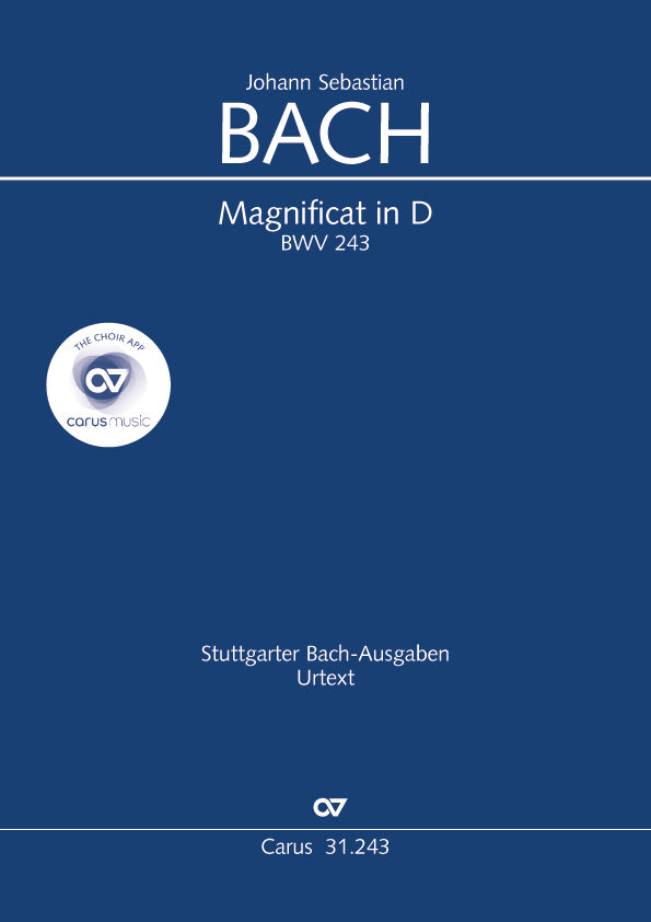 Magnificat in D, BWV 243 [score]