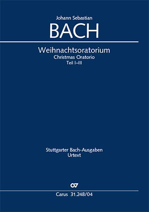 Weihnachtsoratorium (Weihnachts-Oratorium), Teile I-III, BWV 248 [German/English]