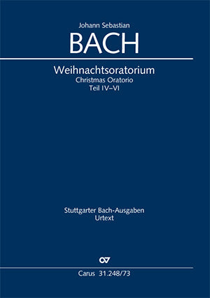 Weihnachtsoratorium, Teile IV-VI, BWV 248 [ヴォーカル・スコア]