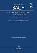 Ein feste Burg ist unser Gott / Chöre und Choräle aus Reformationskantaten für Chor und Orgel (Score)
