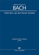Wohl dem, der den Herren fürchtet, BR-WFB F 19（ヴォーカル・スコア）