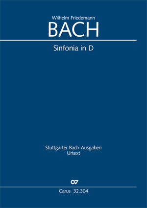 Sinfonia D-Dur, BR-WFB C 8 [score]