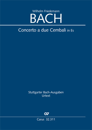Concerto a due Cembali in Es, BR-WFB C 11 [score]
